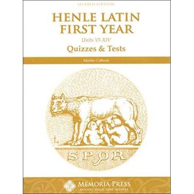 Henle Latin First Year: Units VI-XIV Quizzes & Tests