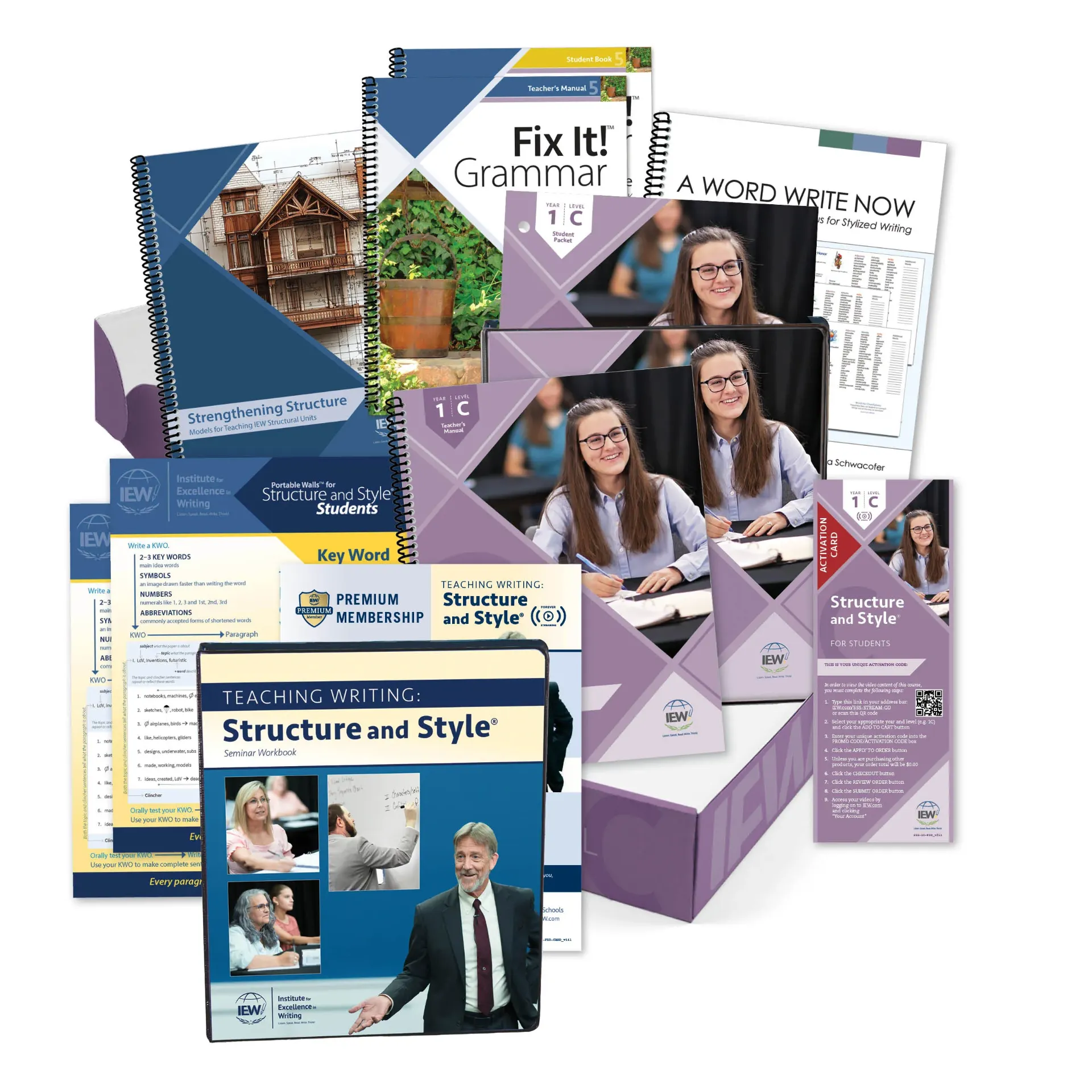 Structure and Style for Students: Year 1 Level C Premier [Forever Streaming]