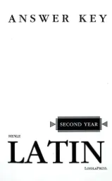 Henle Second year Latin (Key)